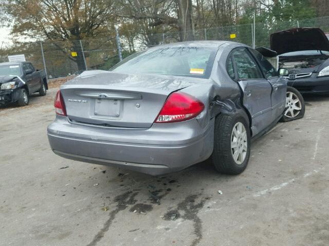 1FAFP53U17A139419 - 2007 FORD TAURUS SE GRAY photo 4