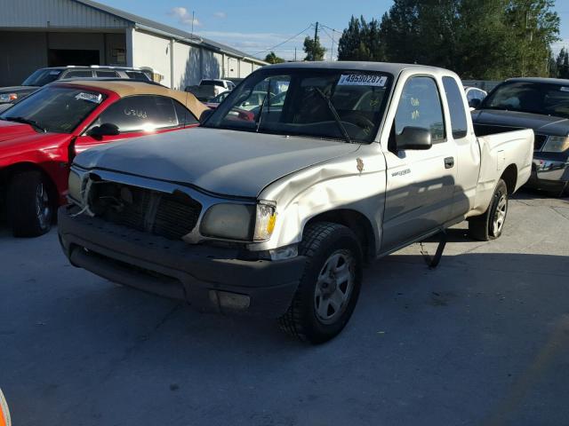 5TEVL52N11Z857349 - 2001 TOYOTA TACOMA XTR SILVER photo 2