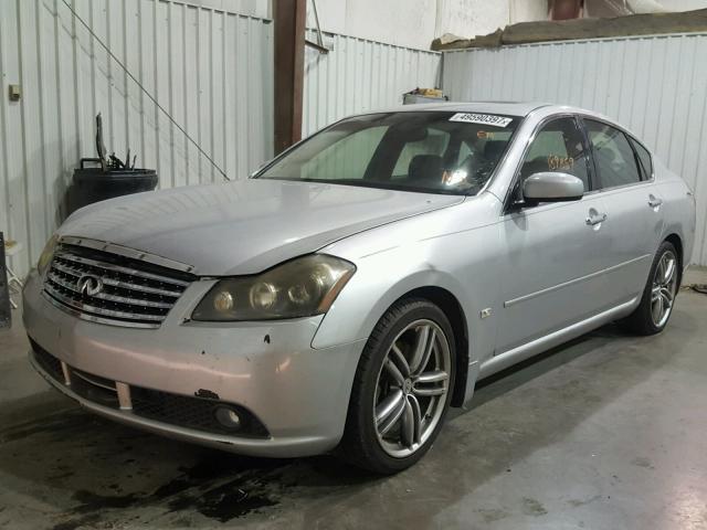 JNKAY01E56M116057 - 2006 INFINITI M35 BASE SILVER photo 2