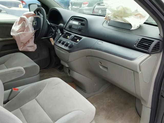 5FNRL38267B038396 - 2007 HONDA ODYSSEY LX GRAY photo 5