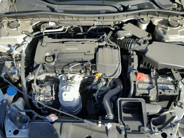 1HGCR2F33GA063454 - 2016 HONDA ACCORD LX GOLD photo 7