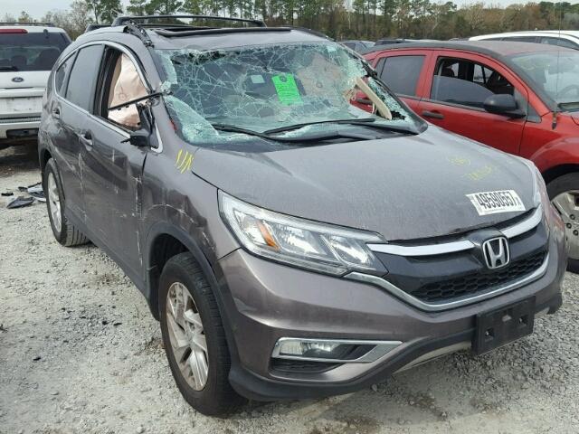 2HKRM3H79FH559170 - 2015 HONDA CR-V EXL GOLD photo 1