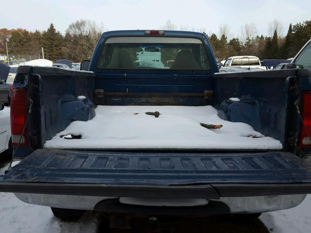 1FTSF31L0YEC55232 - 2000 FORD F350 SRW S TEAL photo 6