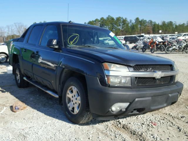 3GNEC13T73G155774 - 2003 CHEVROLET AVALANCHE BLACK photo 1