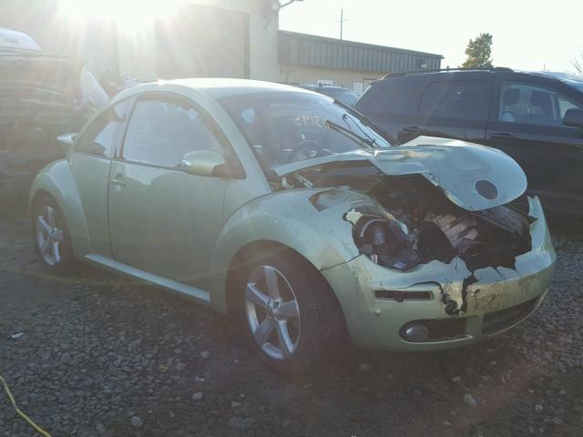 3VWSR31CX6M408744 - 2006 VOLKSWAGEN NEW BEETLE GREEN photo 1