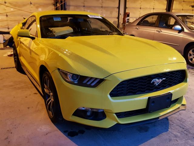 1FA6P8TH8H5217807 - 2017 FORD MUSTANG YELLOW photo 1