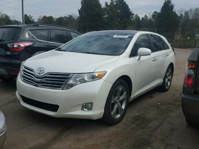 4T3ZK11A89U014929 - 2009 TOYOTA VENZA BASE WHITE photo 2