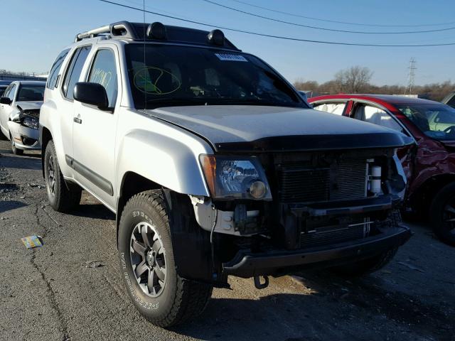 5N1AN0NW7EN801565 - 2014 NISSAN XTERRA X SILVER photo 1