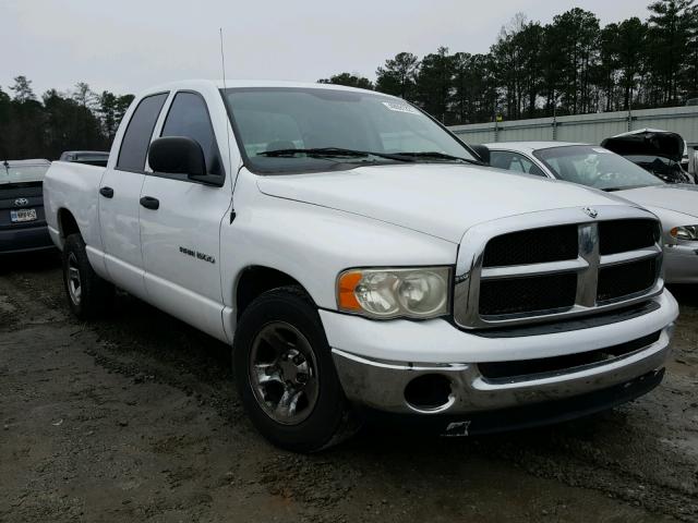 1D7HA18NX4S758725 - 2004 DODGE RAM 1500 S WHITE photo 1