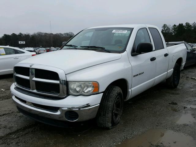 1D7HA18NX4S758725 - 2004 DODGE RAM 1500 S WHITE photo 2