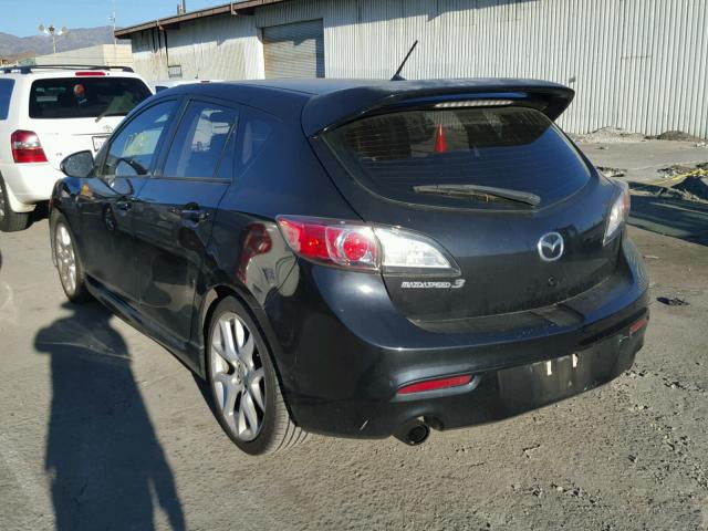 JM1BL1H49A1279831 - 2010 MAZDA SPEED 3 黑色 照片 3