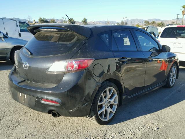 JM1BL1H49A1279831 - 2010 MAZDA SPEED 3 黑色 照片 4