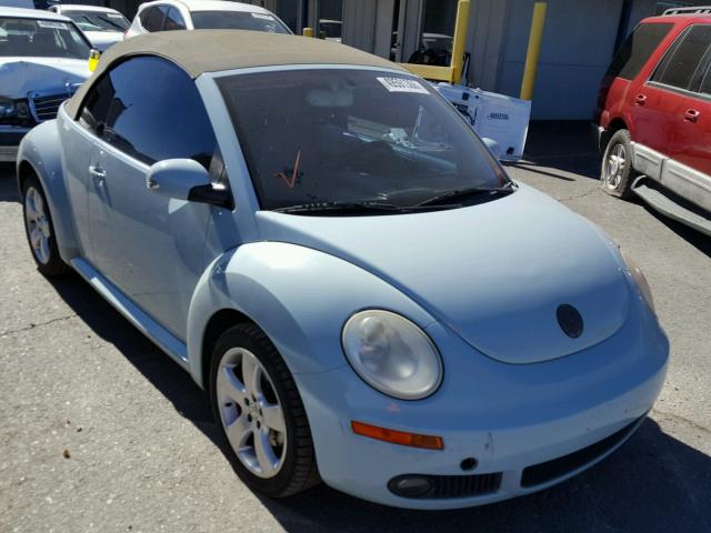 3VWSF31YX6M316120 - 2006 VOLKSWAGEN NEW BEETLE Mavi foto 1