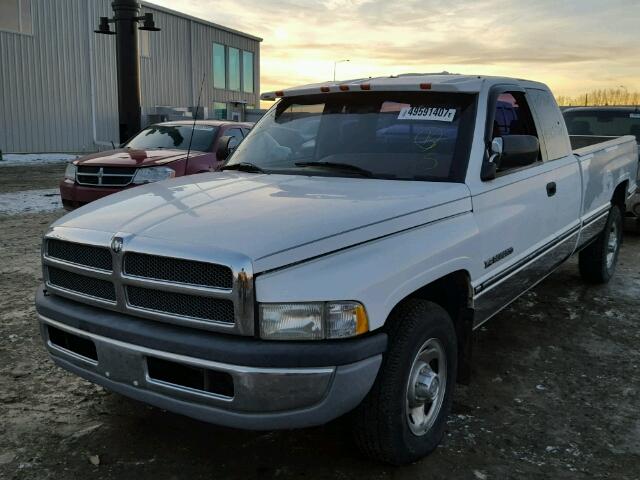 3B7KC23W4SM112196 - 1995 DODGE RAM 2500 WHITE photo 2