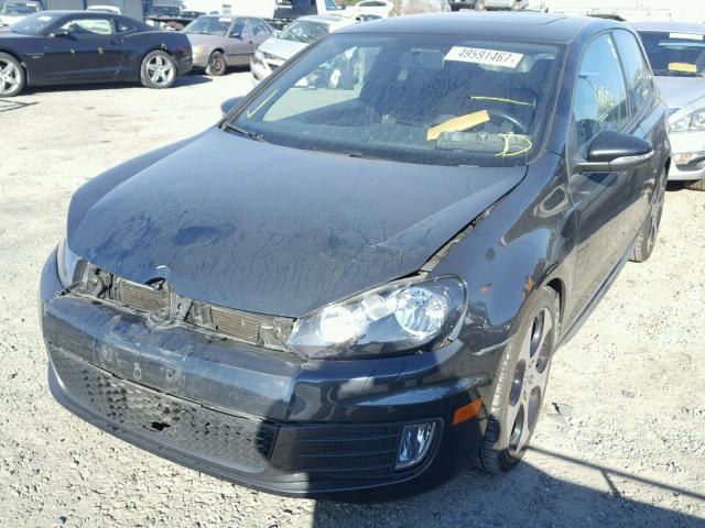 WVWFD7AJ8AW187534 - 2010 VOLKSWAGEN GTI GRAY photo 2