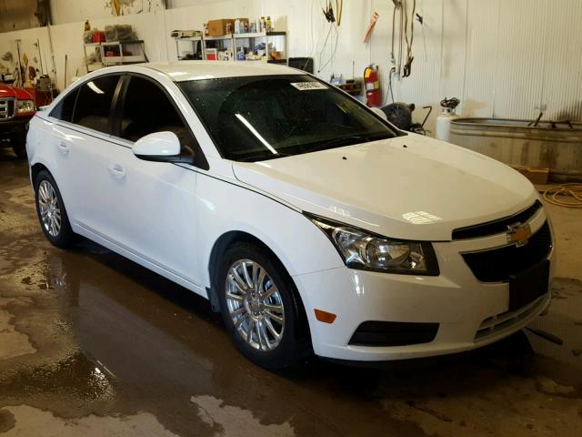 1G1PJ5SC5C7167703 - 2012 CHEVROLET CRUZE ECO WHITE photo 1