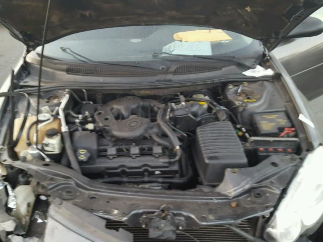 1C3EL56R94N307308 - 2004 CHRYSLER SEBRING LX GRAY photo 7