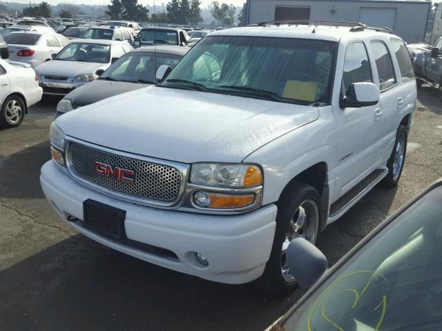 1GKEK63U72J230508 - 2002 GMC DENALI WHITE photo 2