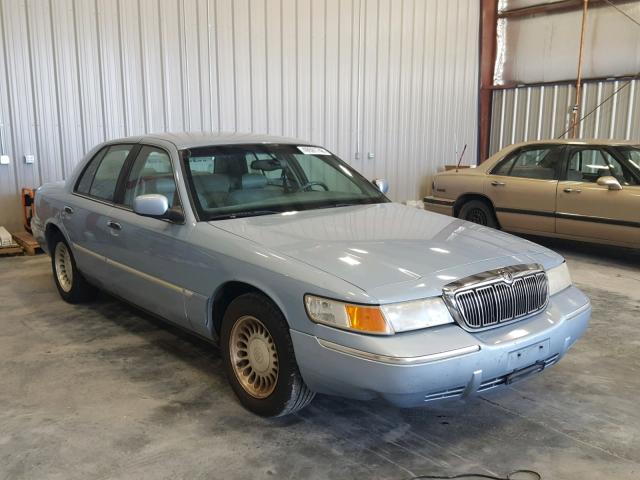 2MEFM75W8YX669844 - 2000 MERCURY GRAND MARQ BLUE photo 1