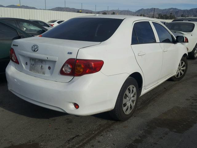 JTDBU4EE3A9097913 - 2010 TOYOTA COROLLA BA WHITE photo 4