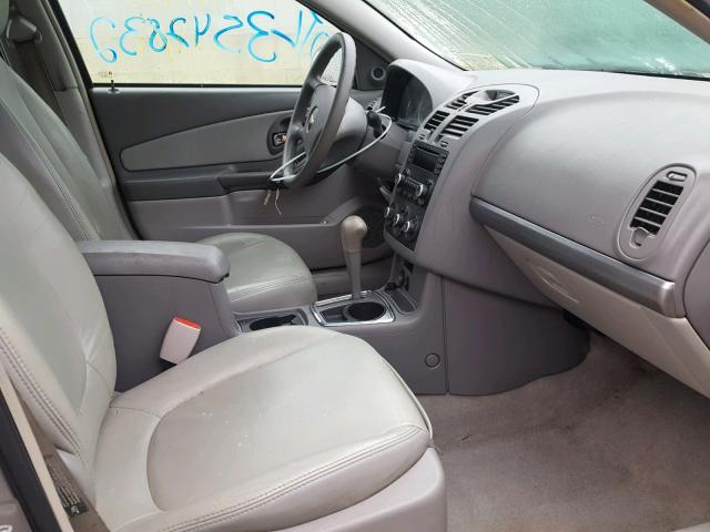 1G1ZT61826F103764 - 2006 CHEVROLET MALIBU MAX ვერცხლისფერი ფოტო 5