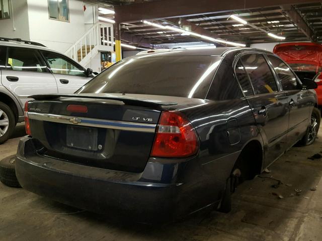 1G1ZU54825F246280 - 2005 CHEVROLET MALIBU LT BLUE photo 4