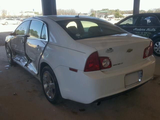 1G1ZD5E17BF146639 - 2011 CHEVROLET MALIBU 2LT WHITE photo 3