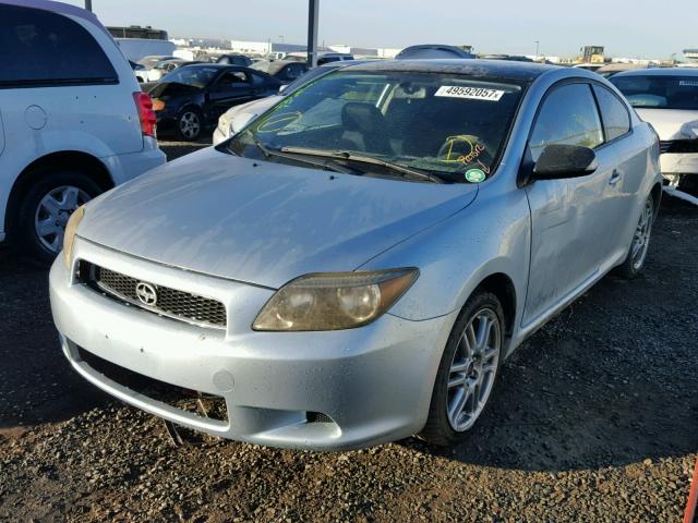 JTKDE177060106073 - 2006 TOYOTA SCION TC BLUE photo 2