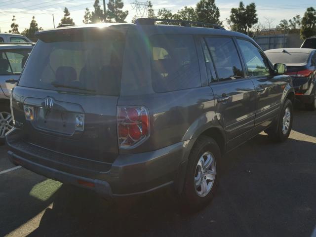 5FNYF28248B029470 - 2008 HONDA PILOT VP CHARCOAL photo 4