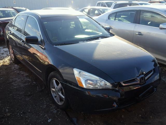 1HGCM56855A090079 - 2005 HONDA ACCORD EX BLACK photo 1