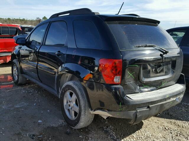 2CKDL63F876093159 - 2007 PONTIAC TORRENT BLACK photo 3