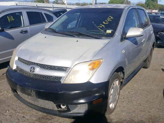 JTKKT624260131841 - 2006 TOYOTA SCION XA ვერცხლისფერი ფოტო 2