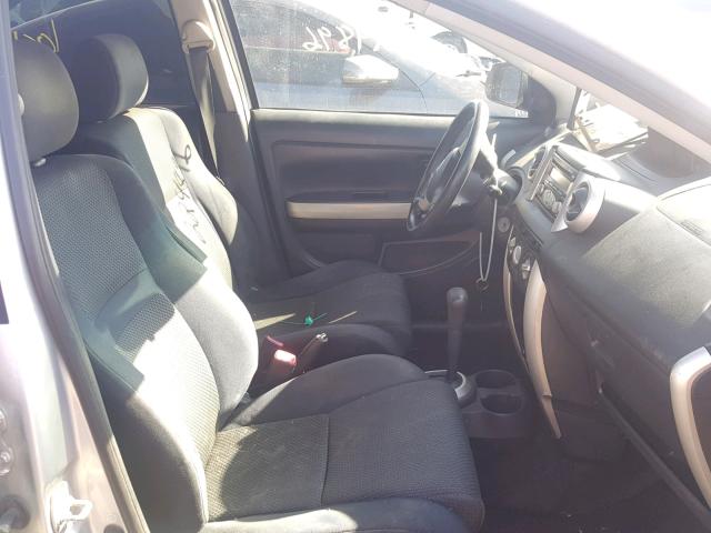 JTKKT624260131841 - 2006 TOYOTA SCION XA ვერცხლისფერი ფოტო 5