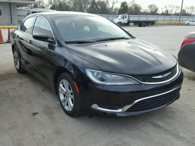 1C3CCCAB4FN698229 - 2015 CHRYSLER 200 LIMITE BLACK photo 1