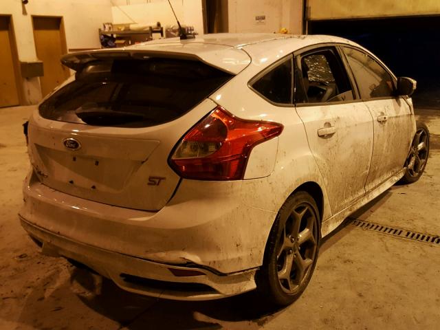 1FADP3L94EL164002 - 2014 FORD FOCUS ST WHITE photo 4