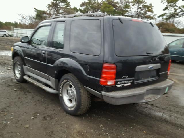 1FMYU70E81UA25794 - 2001 FORD EXPLORER S BLACK photo 1