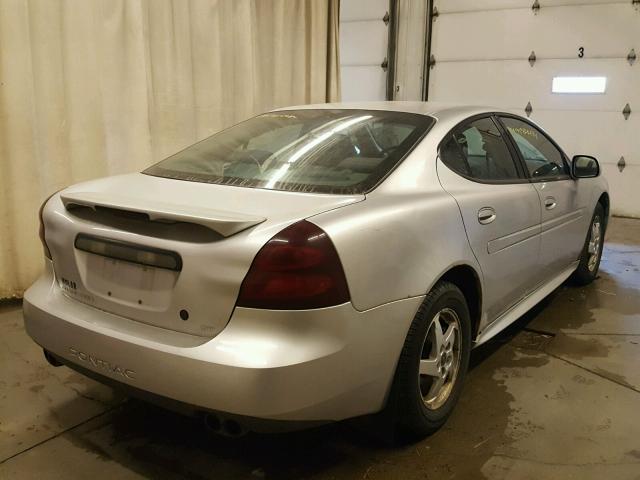 2G2WP522841120970 - 2004 PONTIAC GRAND PRIX ვერცხლისფერი ფოტო 4