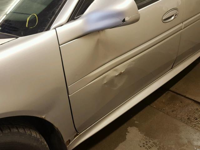 2G2WP522841120970 - 2004 PONTIAC GRAND PRIX ვერცხლისფერი ფოტო 9