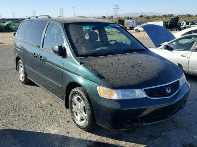 2HKRL18641H528643 - 2001 HONDA ODYSSEY EX GREEN photo 1