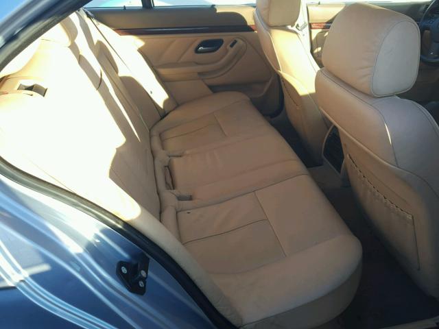 WBADT43413G035525 - 2003 BMW 525 I AUTO BLUE photo 6