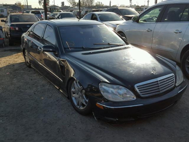 WDBNG70J42A299524 - 2002 MERCEDES-BENZ S 430 BLACK photo 1