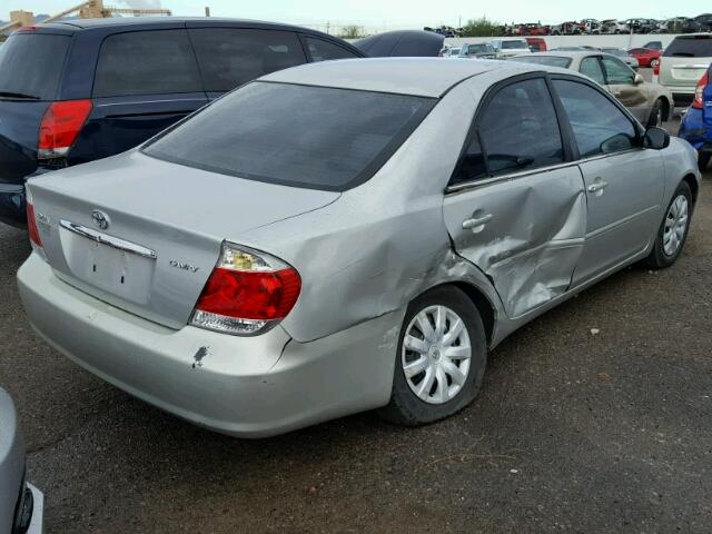 4T1BE32K86U138019 - 2006 TOYOTA CAMRY LE SILVER photo 4