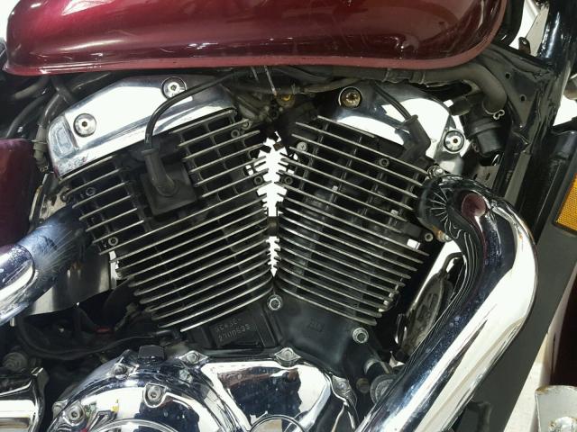 1HFSC43057A700514 - 2007 HONDA VT1100 C2 MAROON photo 12