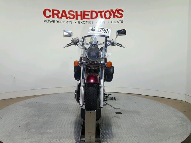 1HFSC43057A700514 - 2007 HONDA VT1100 C2 MAROON photo 3