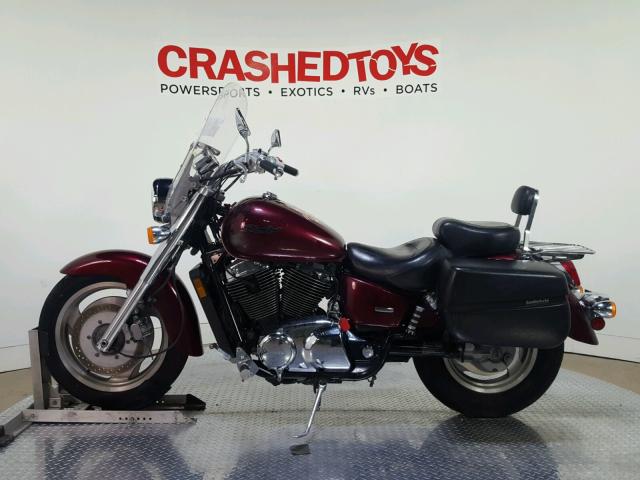 1HFSC43057A700514 - 2007 HONDA VT1100 C2 MAROON photo 5