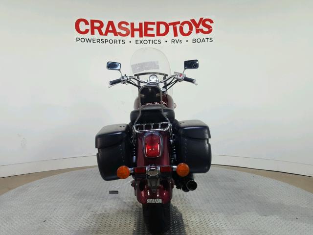 1HFSC43057A700514 - 2007 HONDA VT1100 C2 MAROON photo 7