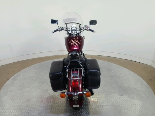 1HFSC43057A700514 - 2007 HONDA VT1100 C2 MAROON photo 9