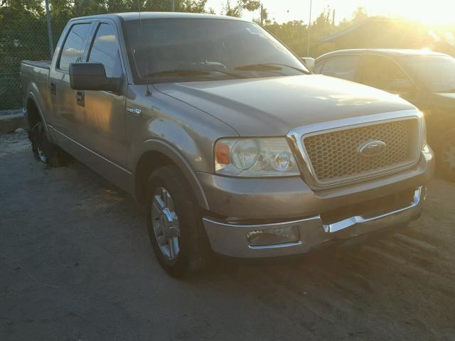 1FTPW12534KA83400 - 2004 FORD F150 SUPER GOLD photo 1