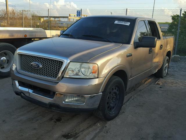 1FTPW12534KA83400 - 2004 FORD F150 SUPER GOLD photo 2