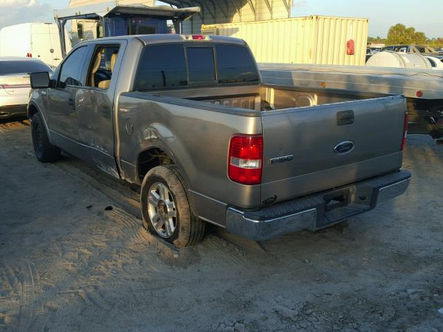 1FTPW12534KA83400 - 2004 FORD F150 SUPER GOLD photo 3